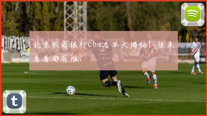 北京农商银行cba名单大揭秘！快来看看都有谁？